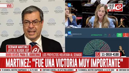 Germán Martínez: "Fue una victoria muy importante"