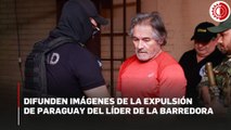 Imágenes de la expulsión de Paraguay del líder de La Barredora