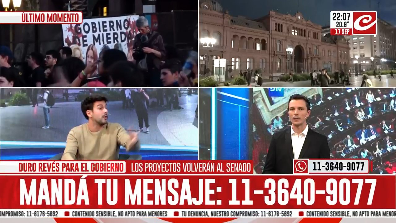 Crecen las internas en el gobierno