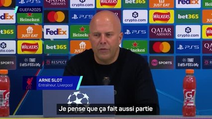 Liverpool - Slot : "On aurait dû marquer le but de la victoire plus tôt"