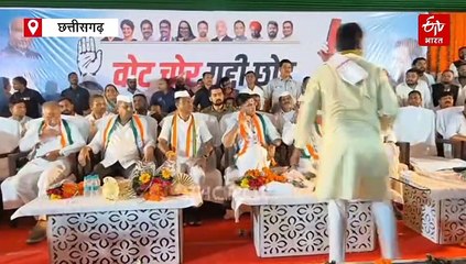 वोट चोर, गद्दी छोड़, बेमेतरा में सचिन पायलट ने भरी सरकार के खिलाफ हुंकार