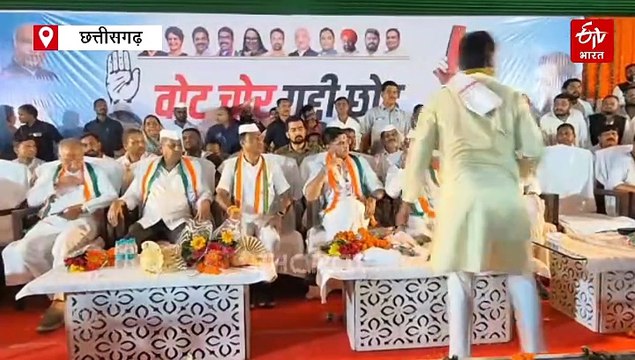 वोट चोर, गद्दी छोड़, बेमेतरा में सचिन पायलट ने भरी सरकार के खिलाफ हुंकार