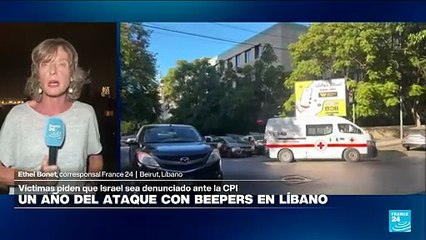 Informe desde Beirut: víctimas de ataque con beepers exigen justicia un año después