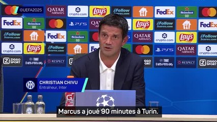 Inter Milan - Chivu : "Heureux pour Thuram"