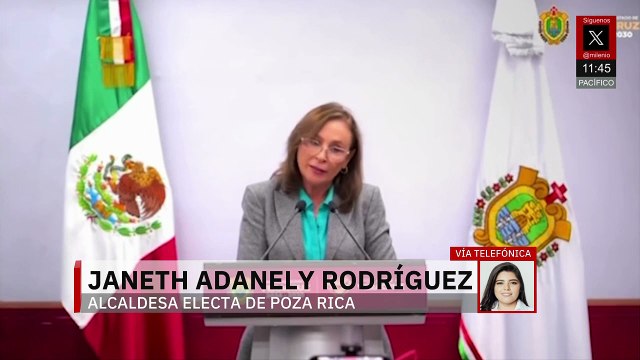 “Si hubo algún fraude, fue por parte de ellos”: Janeth Adanel sobre alcaldía de Poza Rica