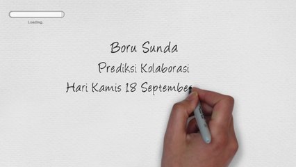 Kode Syair Boru Sunda Hari Kamis 18 September 2025 #PakTuntung