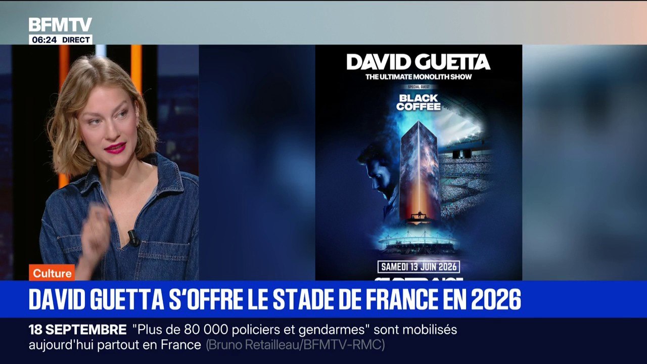 David Guetta va faire danser le Stade de France en juin 2026
