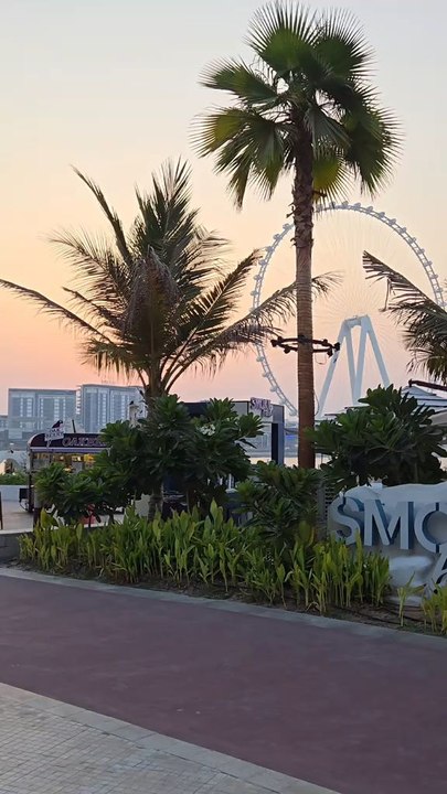 beautiful view of Jumeirah dubai