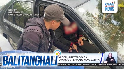 Babaeng traffic enforcer, arestado sa pangingikil umano; tumanggi siyang magsalita | Balitanghali