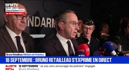 Grève du 18 septembre: Bruno Retailleau annonce que les forces de l'ordre "ont déjà débloqué un certain nombre de blocages" et qu'ils "débloqueront les dépôts partout en France"