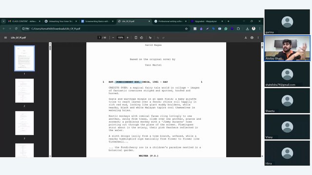 Foundations of Scriptwriting: Structure & Formatting for Screenplays (Content Writing Course)