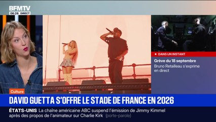 David Guetta s'offre le Stade de France en 2026 - 18/09