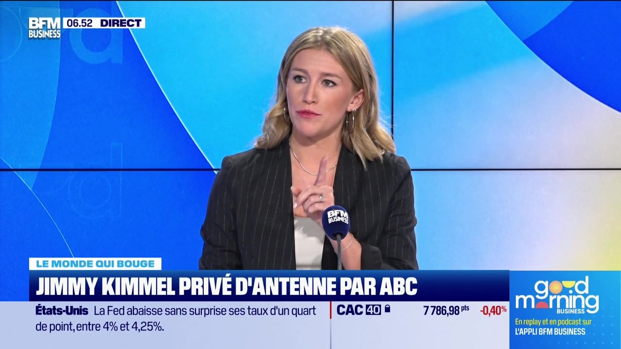 Annalisa Cappellini :  Jimmy Kimmel privé d'antenne par ABC - 18/09