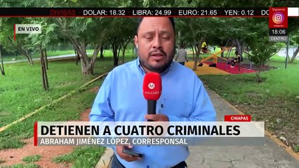 Detienen a 3 mexicanos y un colombiano ligados al Cártel Chiapas-Guatemala
