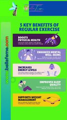 5 key benfits of exercise