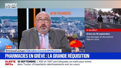 BFM éco : La grande réquisition des Pharmacies - 18/09