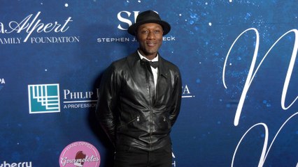 Aloe Blacc attends the red carpet at Dream Center's Night of Dreams Gala 2025