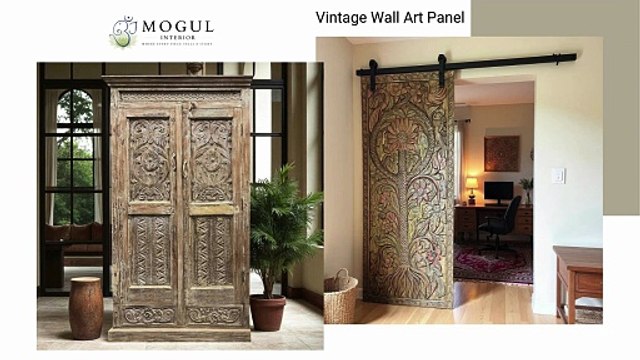 Vintage Farmhouse Barn Doors & Armoires