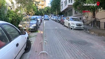 Güngören'de balkonu çöken bina tahliye edildi