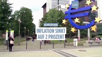 Inflation in der Eurozone im August mit 2 Prozent niedriger als vorausgesagt