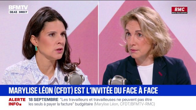 Marylise Léon (CFDT) se dit favorable à la suspension de la réforme des retraites