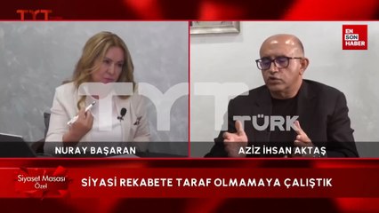 Aziz İhsan Aktaş: İmamoğlu ile Rıza Akpolat birbirlerini ihbar etti