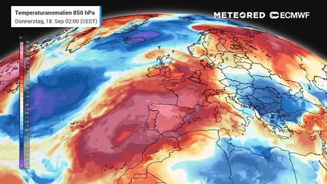 Eine extreme Wärmeblase erreicht weite Teile Europas - es wird für die Jahreszeit sehr warm!