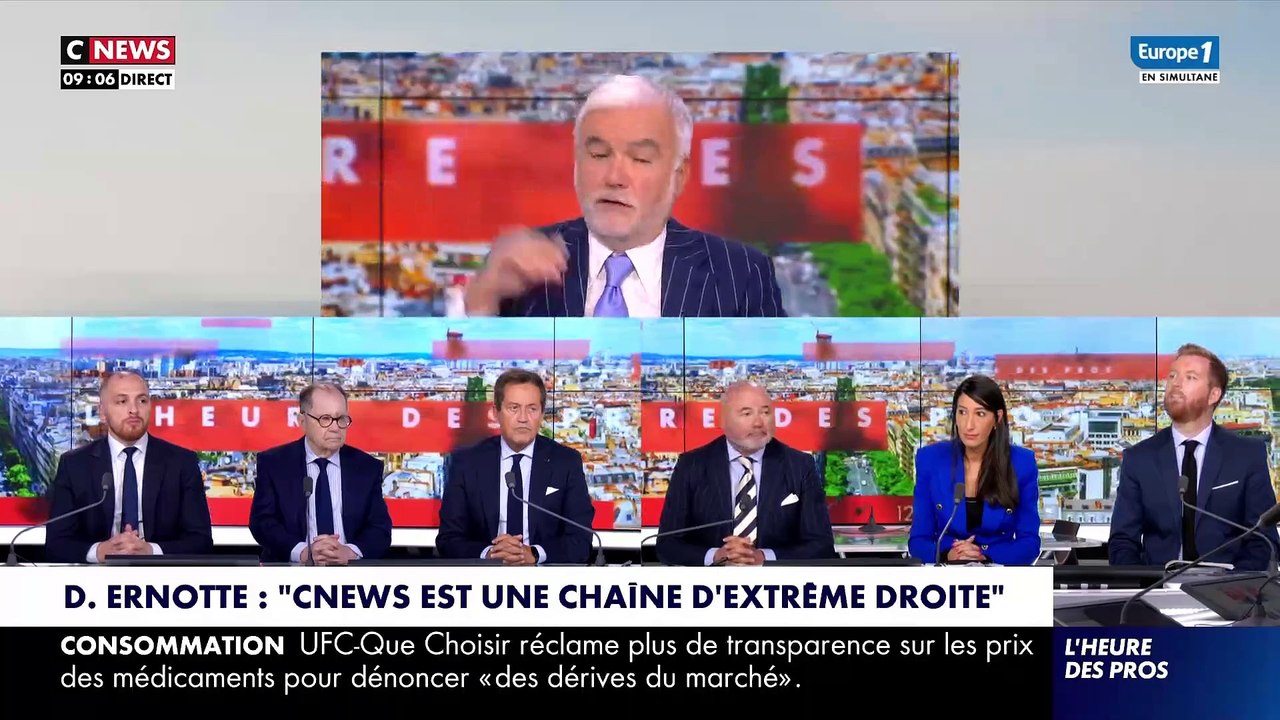 Pascal Praud répond à Delphine Ernotte: "Elle est irresponsable de nous traiter d'extrême droite ! Elle met une cible sur nous, sur les invités, sur nos reporters sur le terrain aujourd'hui. Elle les met en danger" - VIDEO