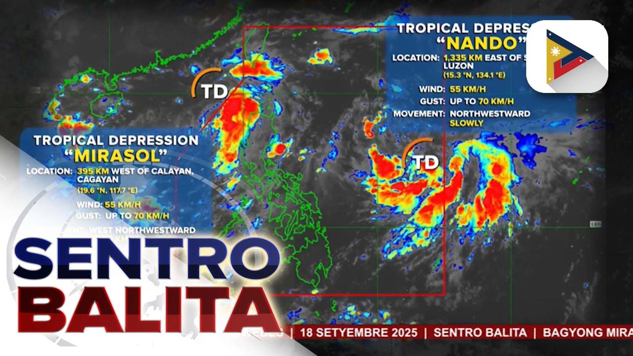 Bagyong #NandoPH, maaaring umabot sa typhoon category at hindi rin inaalis ang posibilidad na maging super typhoon ayon sa PAGASA
