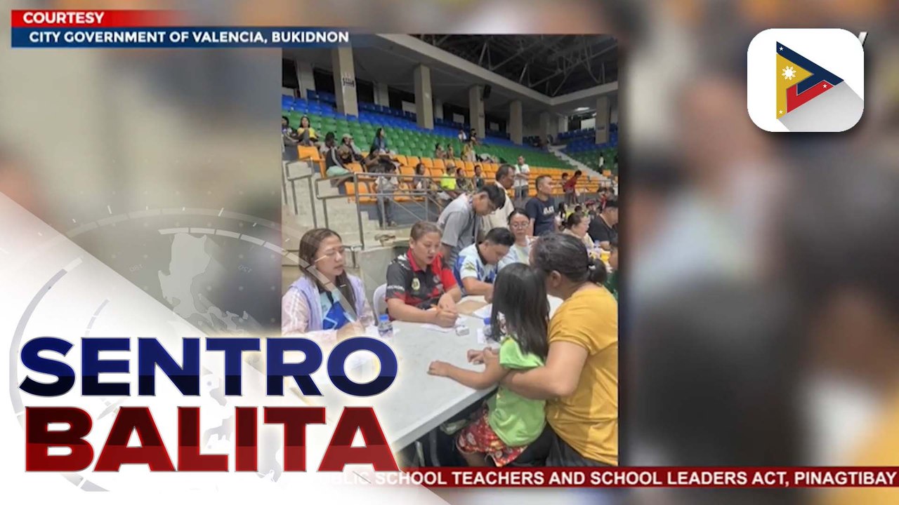 Ilang pamilya, inilikas sa Valencia City, Bukidnon; LGU, agad nagbigay ng medical at relief assistance | ulat ni Theza Orella Ouano - Radyo Pilipinas - Cagayan de Oro