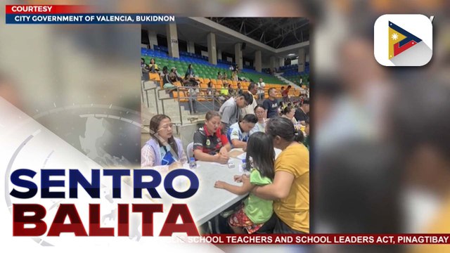 Ilang pamilya, inilikas sa Valencia City, Bukidnon; LGU, agad nagbigay ng medical at relief assistance | ulat ni Theza Orella Ouano - Radyo Pilipinas - Cagayan de Oro