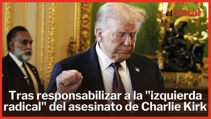 Trump confirma que declarará al movimiento antifascista como organización terrorista
