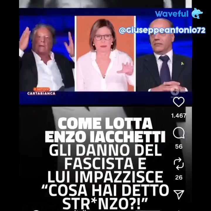e sempre carta bianca Enzo Iacchetti contro il genocidio a gaza