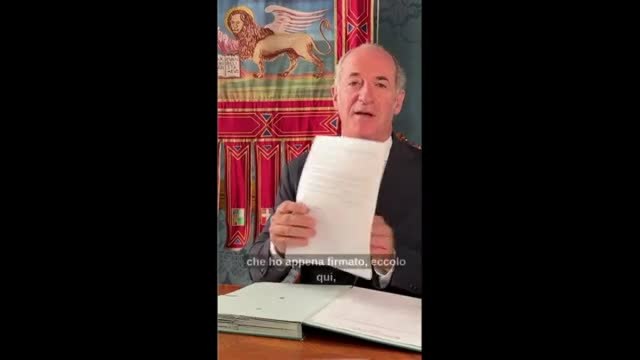 Zaia annuncia la data delle Regionali: 23 e 24 novembre