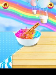 🌈🍮 Rainbow Rice Pudding in Unicorn Bakery Chef
