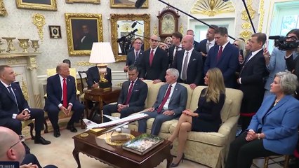 Trump confirma que declarará al movimiento antifascista como organización terrorista