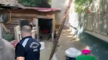 Rüyasında define gören kadın oğluyla birlikte 5 katlı apartmanın altında tünel kazarken yakalandı