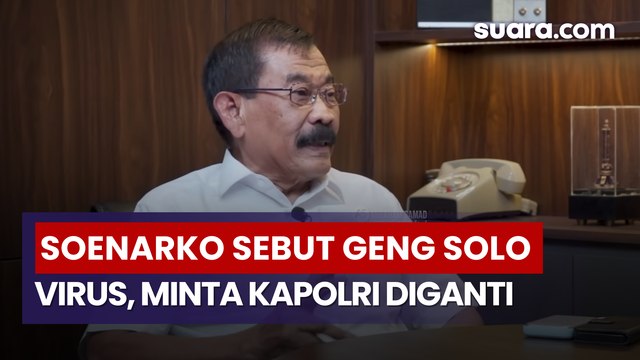 Soenarko Sebut Geng Solo sebagai Virus di Kabinet, Minta Menteri Bermasalah dan Orang Jokowi Dicopot