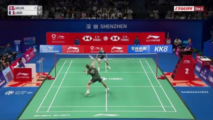 Le replay de Lanier - Axelsen (set 1) - Badminton