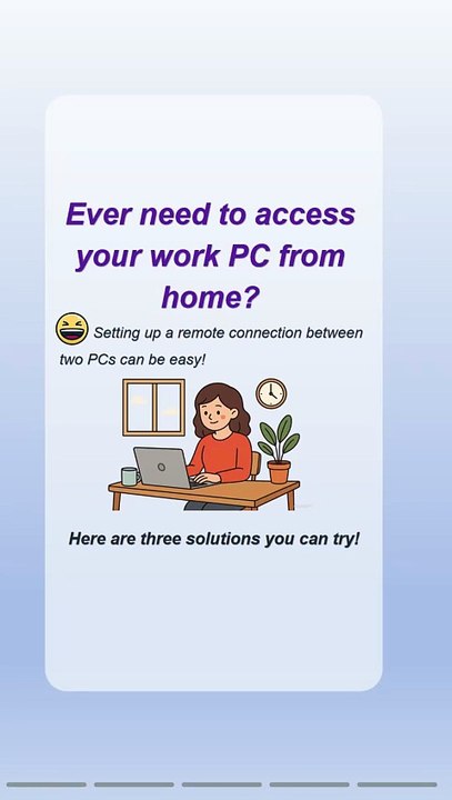 Establish Remote Connection Between Two PCs