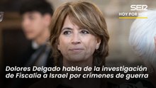Dolores Delgado: "Imaginad que en el Holocausto hubiéramos tenido información en tiempo real, como en Gaza"