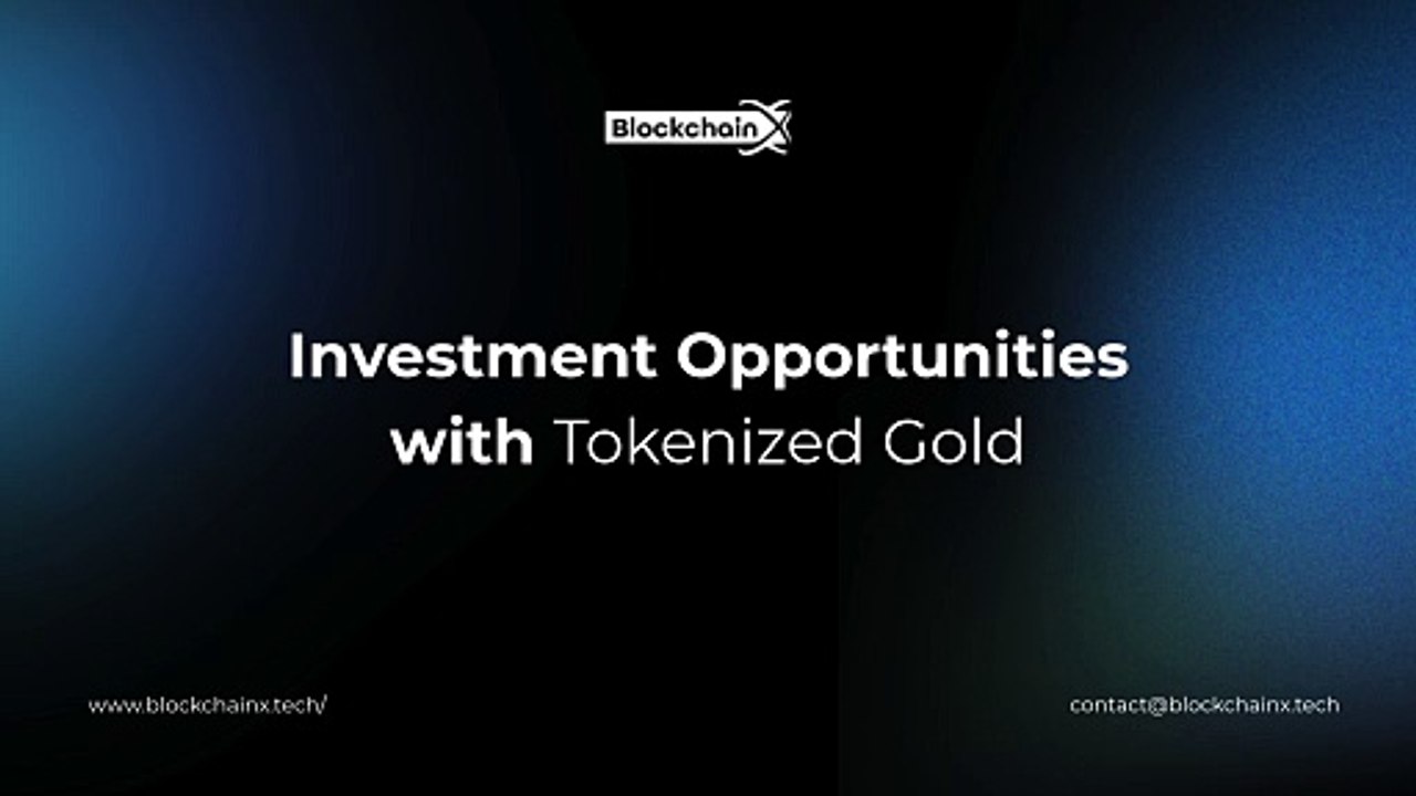 Investment Opportunities with Tokenized Gold