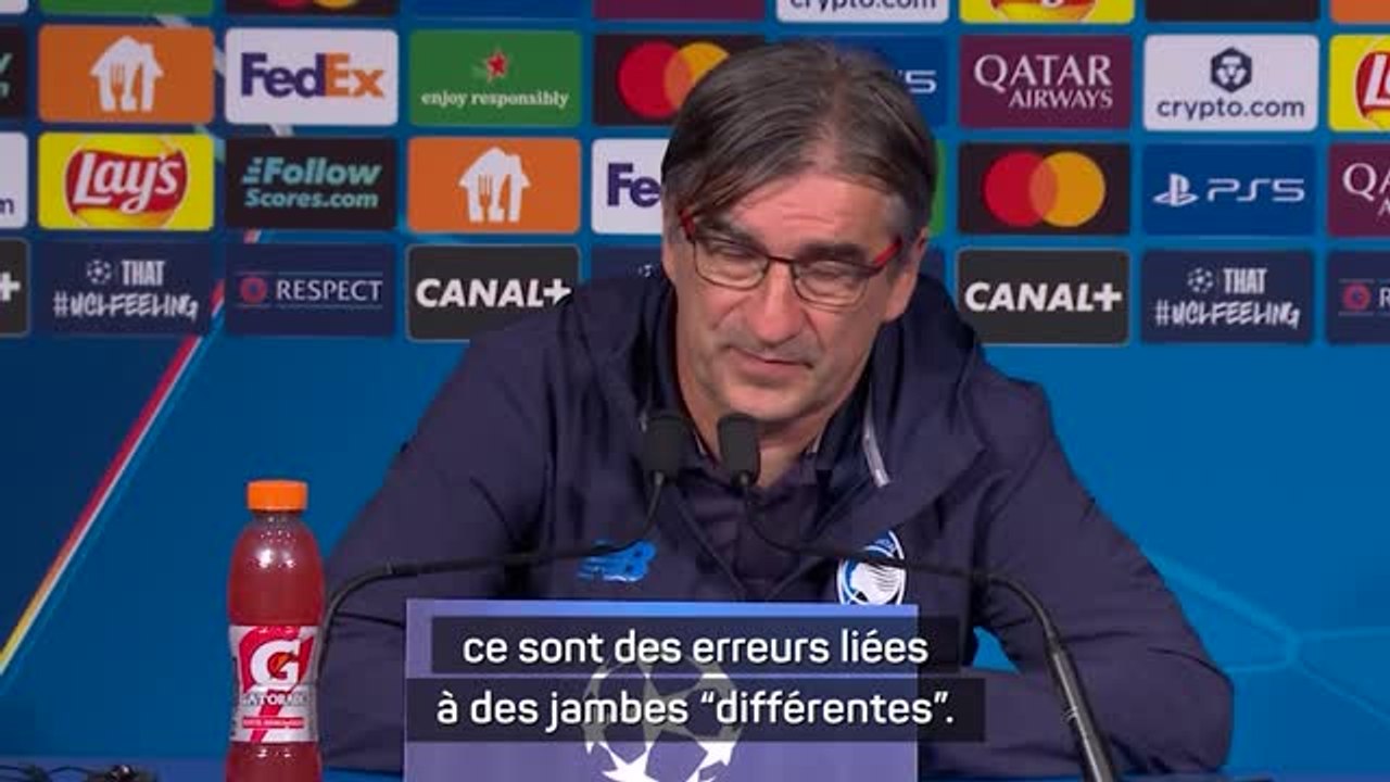 Atalanta - Jurić n’en veut pas à son équipe : "Le PSG est d’un tout autre niveau”