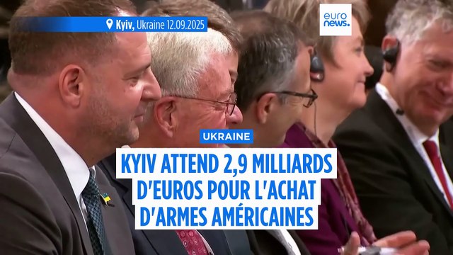 L'Ukraine attend un fonds de 2,9 milliards d'euros pour l'achat d'armes américaines (Zelensky)