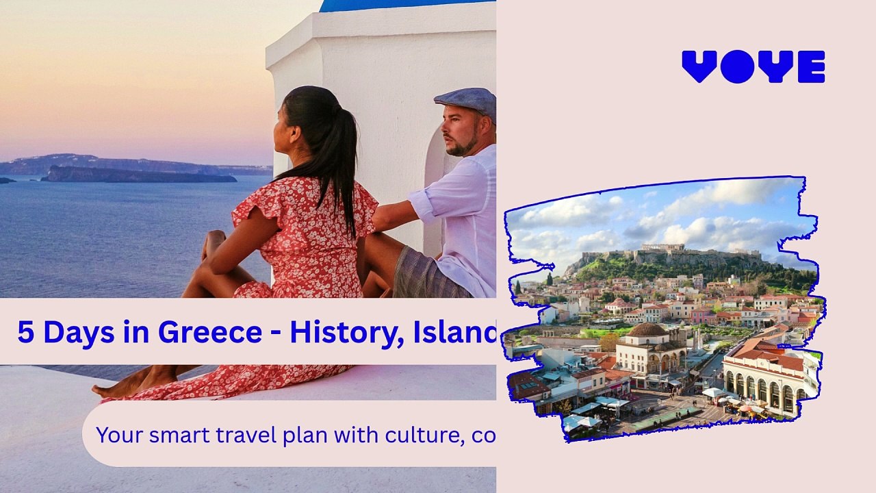 Your Greek Trip Enhanced by Voye Global eSIM