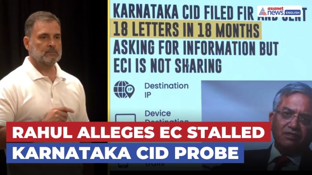 '18 Months, 18 Letters': Rahul Gandhi Alleges EC Stalled Karnataka CID Probe in ‘Vote Chori’