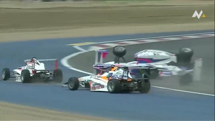 Formula 2 Argentina 2025 San Luis Final Start Jara Flips