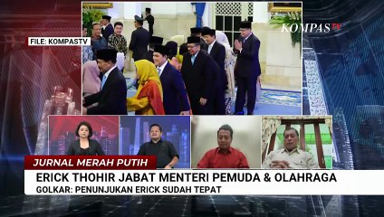 Serba-Serbi Reshuffle dan Pelantikan Menko Polkam Djamari hingga Menpora Erick Thohir | JMP