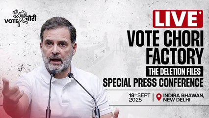 Special Press Conference - Vote Chori Factory | Rahul Gandhi