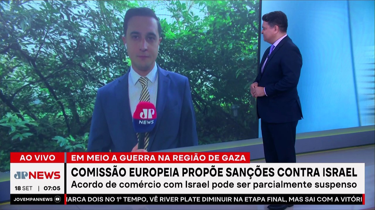 Comissão Europeia propõe sanções comerciais contra Israel